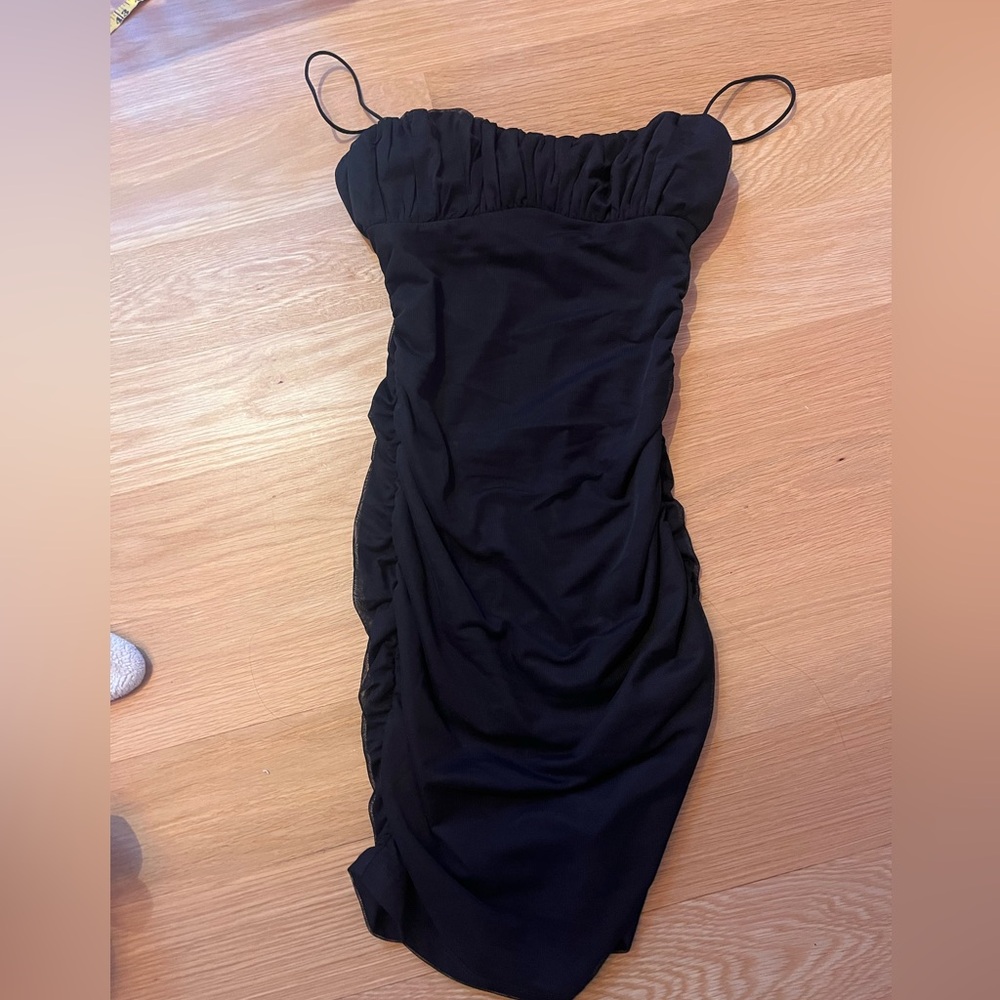 Princess polly black mini dress